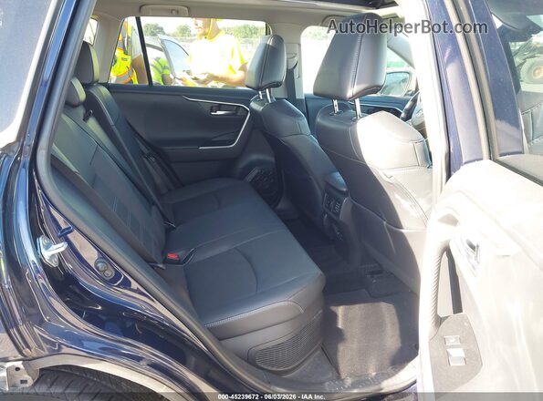 4T3D6RFV5MU057254 2021 TOYOTA RAV4 HYBRID Dark Blue Widok naklejki z numerem VIN