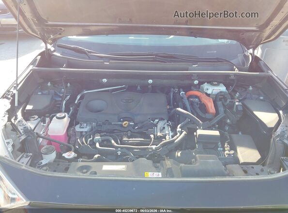 4T3D6RFV5MU057254 2021 TOYOTA RAV4 HYBRID Dark Blue Widok z tyłu