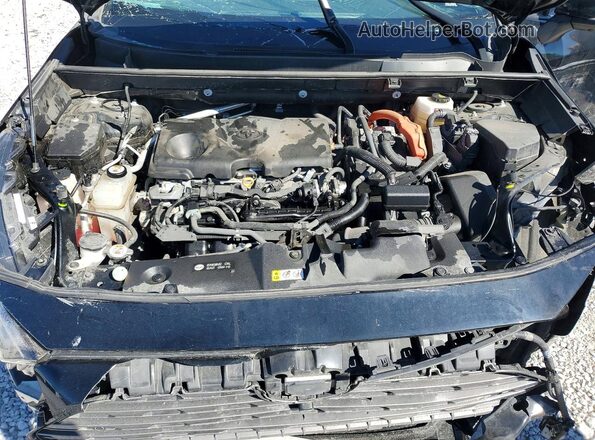 4T3D6RFV5NU084178 2022 TOYOTA RAV4 Black Engine compartment view