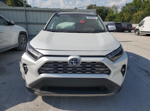 4T3D6RFV6PU138073 2023 TOYOTA RAV4 White Դիմացի տեսք