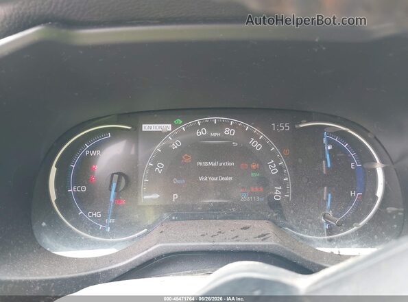 4T3D6RFV8MU015497 2021 TOYOTA RAV4 HYBRID White Հետևի նստատեղերի տեսք