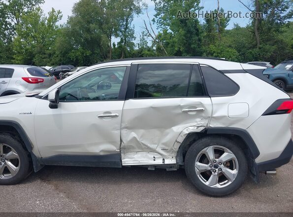 4T3D6RFV8MU015497 2021 TOYOTA RAV4 HYBRID White Դիմացի տեսք