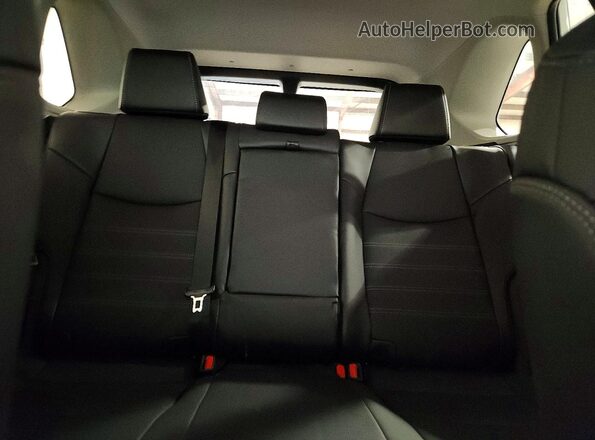 4T3D6RFV8SU196193 2025 TOYOTA RAV4 White უკანა სავარძლების ხედი