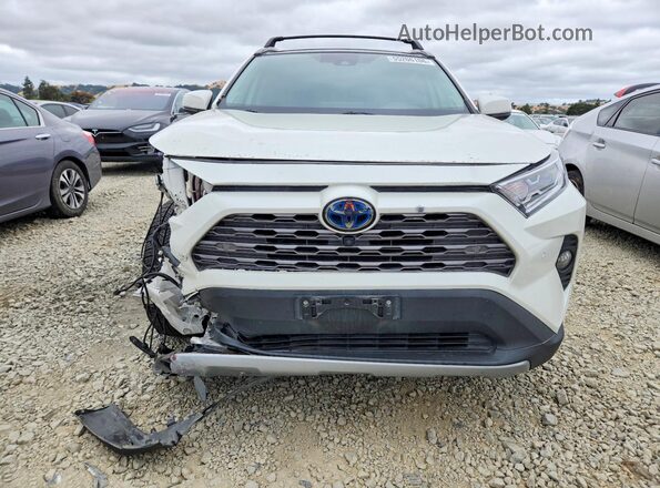 4T3DWRFV3LU001649 2020 TOYOTA RAV4 White Front view