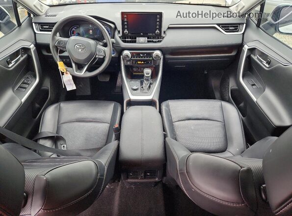 4T3DWRFV3LU001649 2020 TOYOTA RAV4 White Dashboard view