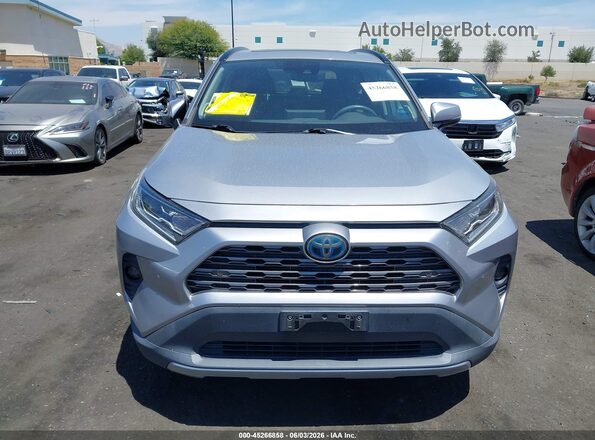 4T3DWRFV3LU004793 2020 TOYOTA RAV4 HYBRID Gray Սալոնի հետևի տեսք