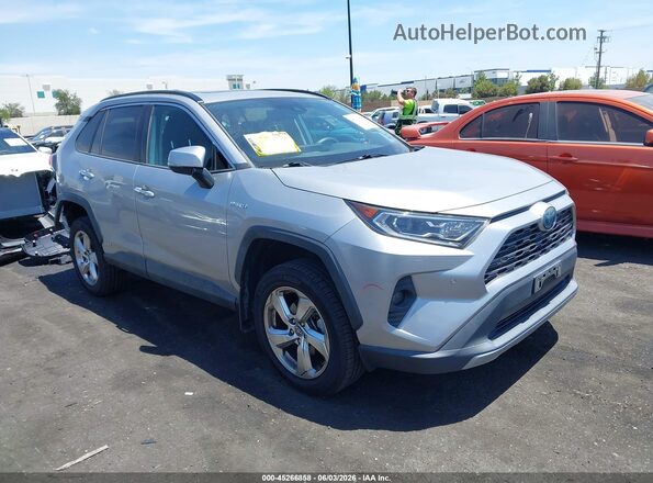 4T3DWRFV3LU004793 2020 TOYOTA RAV4 HYBRID Gray Սալոնի 360 աստիճան տեսք
