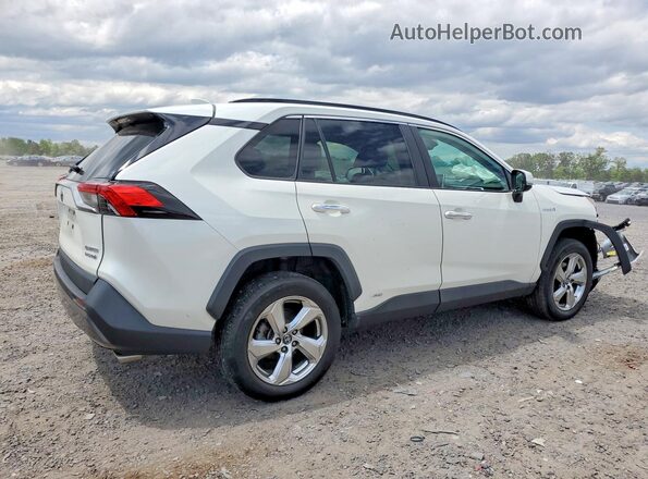 4T3DWRFV6LU005534 2020 TOYOTA RAV4 White Հետևի աջ