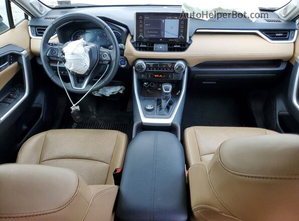 4T3DWRFV6LU005534 2020 TOYOTA RAV4 White Առջևի վահանակի տեսք