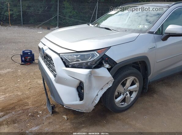 4T3DWRFV9LU010176 2020 TOYOTA RAV4 HYBRID Silver Vista frontal