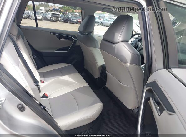 4T3DWRFV9LU010176 2020 TOYOTA RAV4 HYBRID Silver Vista de la etiqueta del VIN