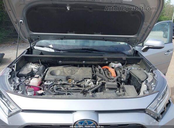 4T3DWRFV9LU010176 2020 TOYOTA RAV4 HYBRID Silver Vista trasera