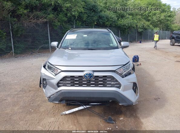 4T3DWRFV9LU010176 2020 TOYOTA RAV4 HYBRID Silver Vista del cuadro de instrumentos