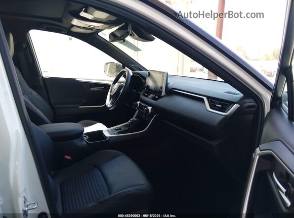4T3E6RFV0NU090037 2022 TOYOTA RAV4 HYBRID Белый Вид салона спереди