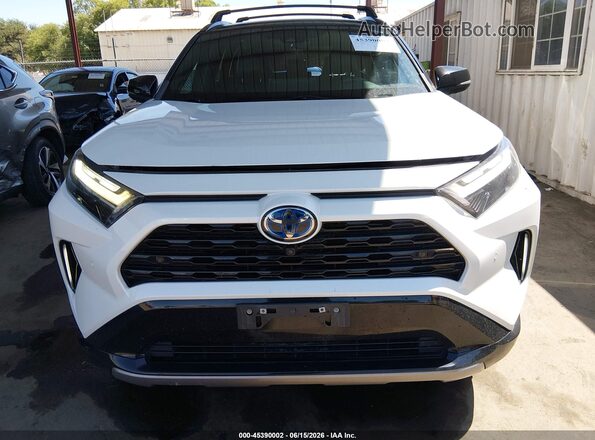 4T3E6RFV0NU090037 2022 TOYOTA RAV4 HYBRID Белый Вид щитка приборов