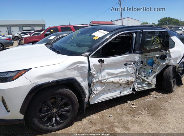 4T3E6RFV0PU107177 2023 TOYOTA RAV4 HYBRID Белый Вид спереди