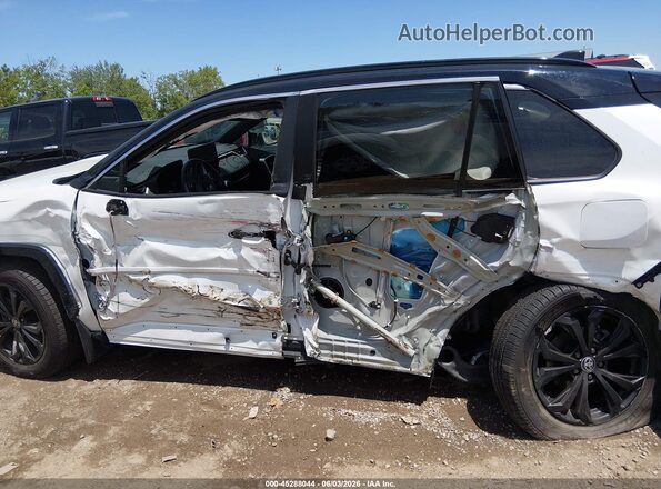 4T3E6RFV0PU107177 2023 TOYOTA RAV4 HYBRID Белый Панорамный вид салона 360°