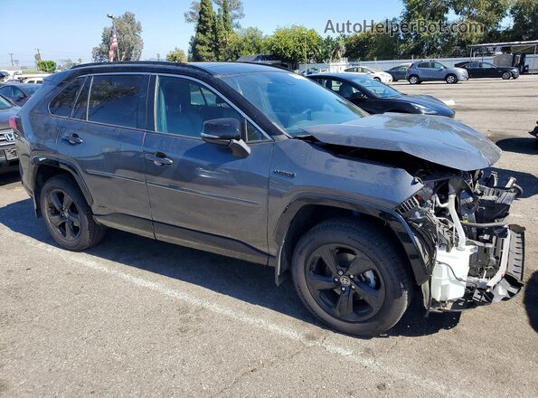 4T3E6RFV1MU040794 2021 TOYOTA RAV4 Gray Front right
