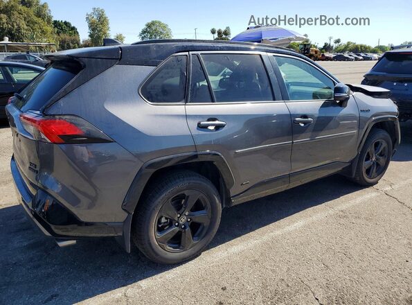 4T3E6RFV1MU040794 2021 TOYOTA RAV4 Gray Rear right
