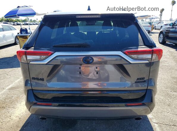 4T3E6RFV1MU040794 2021 TOYOTA RAV4 Gray Rear view