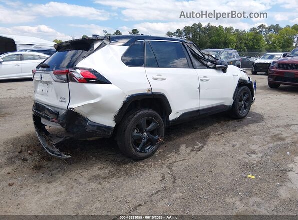 4T3E6RFV2MU051660 2021 TOYOTA RAV4 HYBRID White Rear right