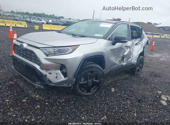 4T3E6RFV2MU054722 2021 TOYOTA RAV4 HYBRID Gray Przód lewy