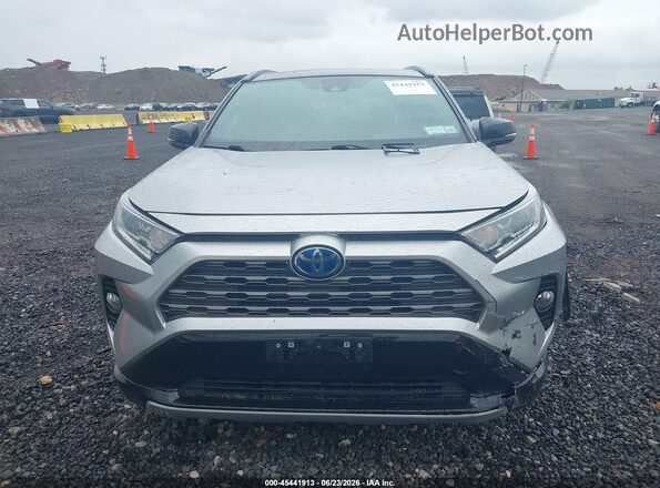 4T3E6RFV2MU054722 2021 TOYOTA RAV4 HYBRID Gray Widok zestawu wskaźników