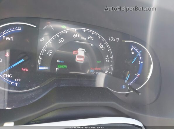 4T3E6RFV2MU064280 2021 TOYOTA RAV4 HYBRID Серый Вид задних сидений