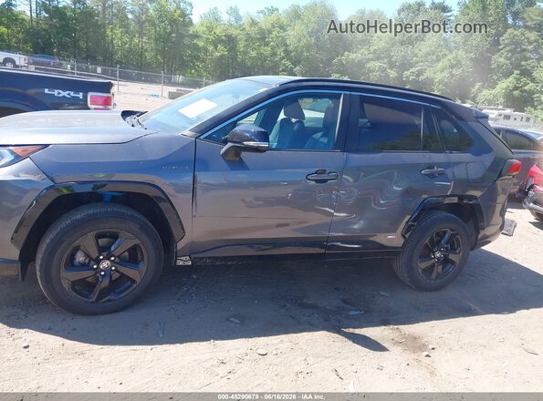 4T3E6RFV2MU064280 2021 TOYOTA RAV4 HYBRID Серый Панорамный вид салона 360°