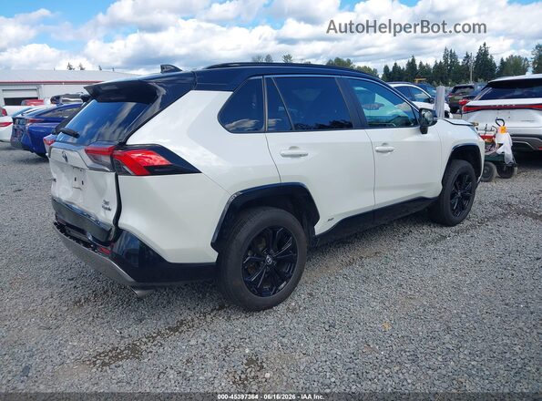 4T3E6RFV2NU066211 2022 TOYOTA RAV4 HYBRID White Հետևի աջ