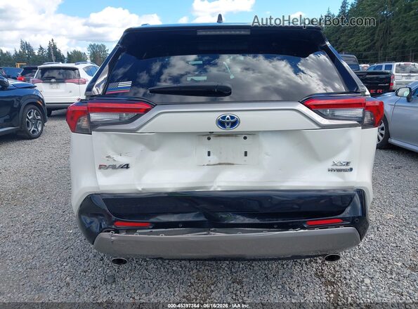 4T3E6RFV2NU066211 2022 TOYOTA RAV4 HYBRID White Դիմացի տեսք
