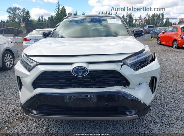 4T3E6RFV2NU066211 2022 TOYOTA RAV4 HYBRID White Սարքավորումների վահանակի տեսք