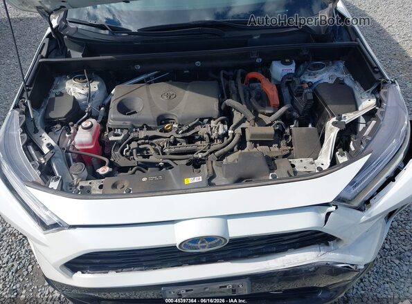 4T3E6RFV2NU066211 2022 TOYOTA RAV4 HYBRID White Հետևի տեսք
