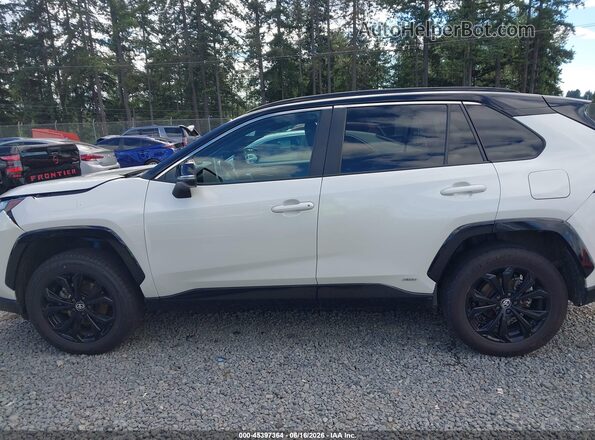4T3E6RFV2NU066211 2022 TOYOTA RAV4 HYBRID White Սալոնի 360 աստիճան տեսք