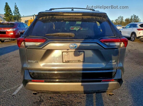 4T3E6RFV3MU005979 2021 TOYOTA RAV4 Gray Հետևի տեսք