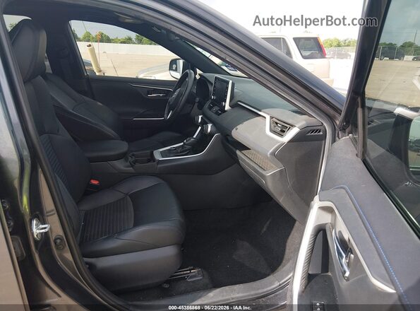 4T3E6RFV3MU034253 2021 TOYOTA RAV4 HYBRID Gray Front interior view
