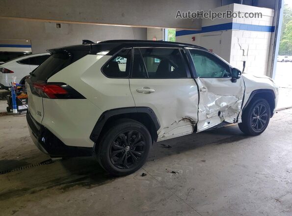 4T3E6RFV3NU069103 2022 TOYOTA RAV4 White Հետևի աջ