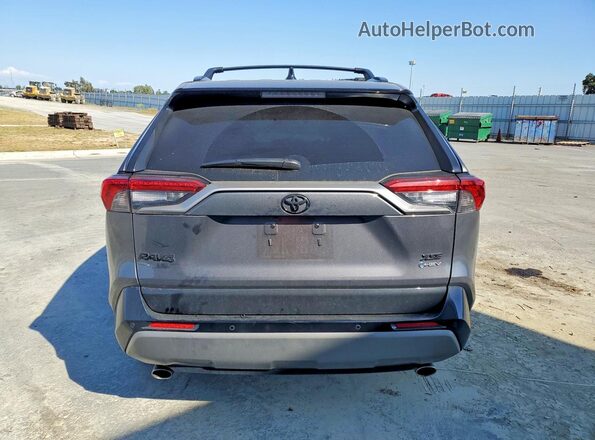 4T3E6RFV3SU197076 2025 TOYOTA RAV4 Gray Вид ззаду