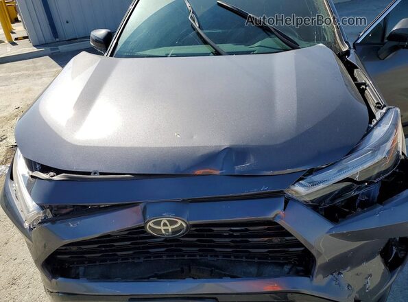 4T3E6RFV3SU197076 2025 TOYOTA RAV4 Gray Вид підкапотного простору