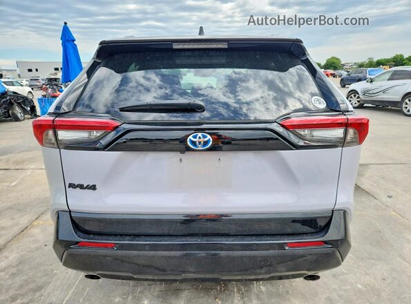 4T3E6RFV4PU113449 2023 TOYOTA RAV4 White Widok z tyłu