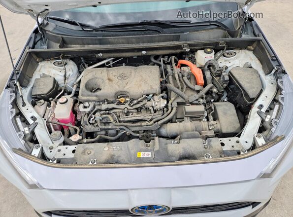 4T3E6RFV4PU113449 2023 TOYOTA RAV4 White Widok komory silnika