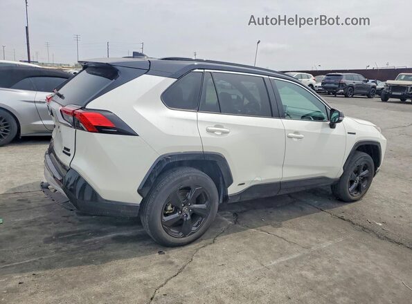 4T3E6RFV8MU044230 2021 TOYOTA RAV4 White უკანა მარჯვენა