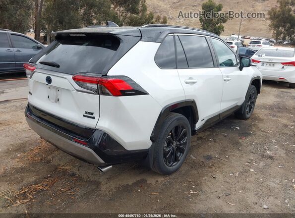 4T3E6RFV8PU130125 2023 TOYOTA RAV4 HYBRID White Trasero derecho