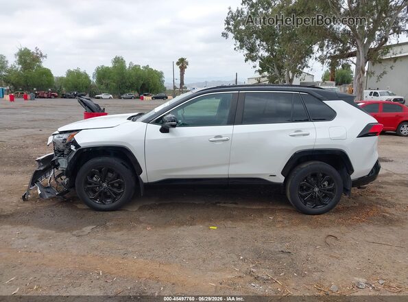 4T3E6RFV8PU130125 2023 TOYOTA RAV4 HYBRID White Vista interior de 360 grados