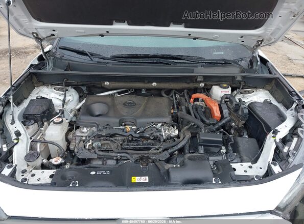 4T3E6RFV8PU130125 2023 TOYOTA RAV4 HYBRID White Vista trasera