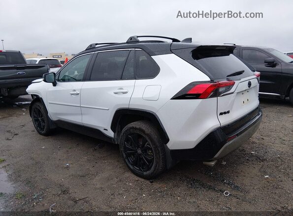4T3E6RFV8SU179544 2025 TOYOTA RAV4 HYBRID Белый Задняя левая четверть