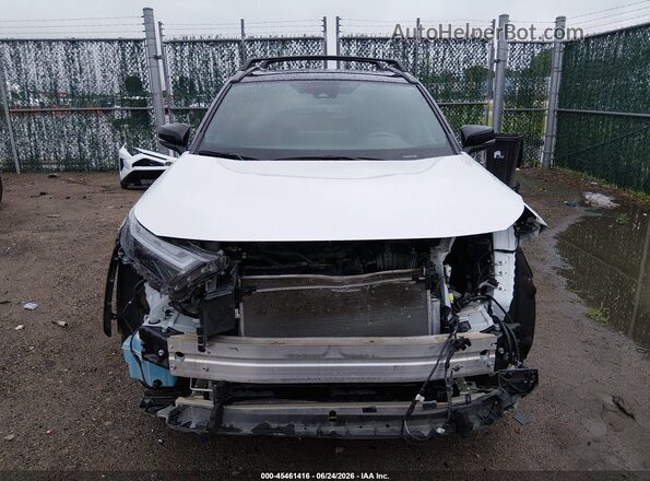 4T3E6RFV8SU179544 2025 TOYOTA RAV4 HYBRID Белый Вид задней части салона