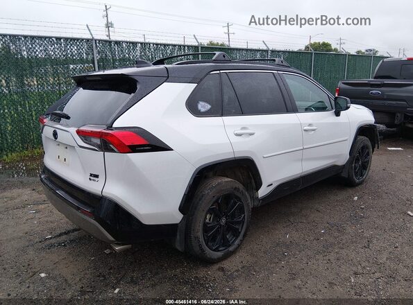 4T3E6RFV8SU179544 2025 TOYOTA RAV4 HYBRID Белый Задняя правая четверть