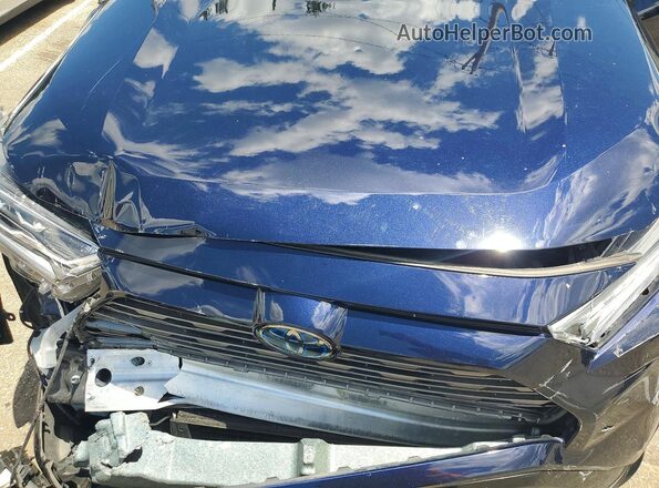 4T3E6RFVXMU059831 2021 TOYOTA RAV4 Синий Вид подкапотного пространства