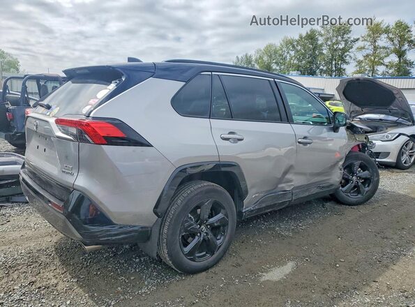 4T3EWRFV2LU003977 2020 TOYOTA RAV4 Silver Rear right